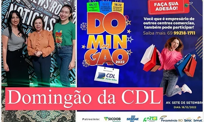 Domingão CDL 2022 e parceiros oferecem serviços gratuitos para visitantes e consumidores