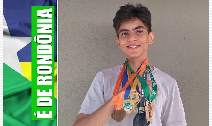 Estudante Rondoniense conquista terceira medalha em Olimpíada Brasileira de Matemática das Escolas Públicas